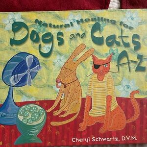 Book on natural healing for dogs and cats – preowned